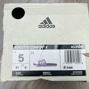 Brand New girls Adidas slides